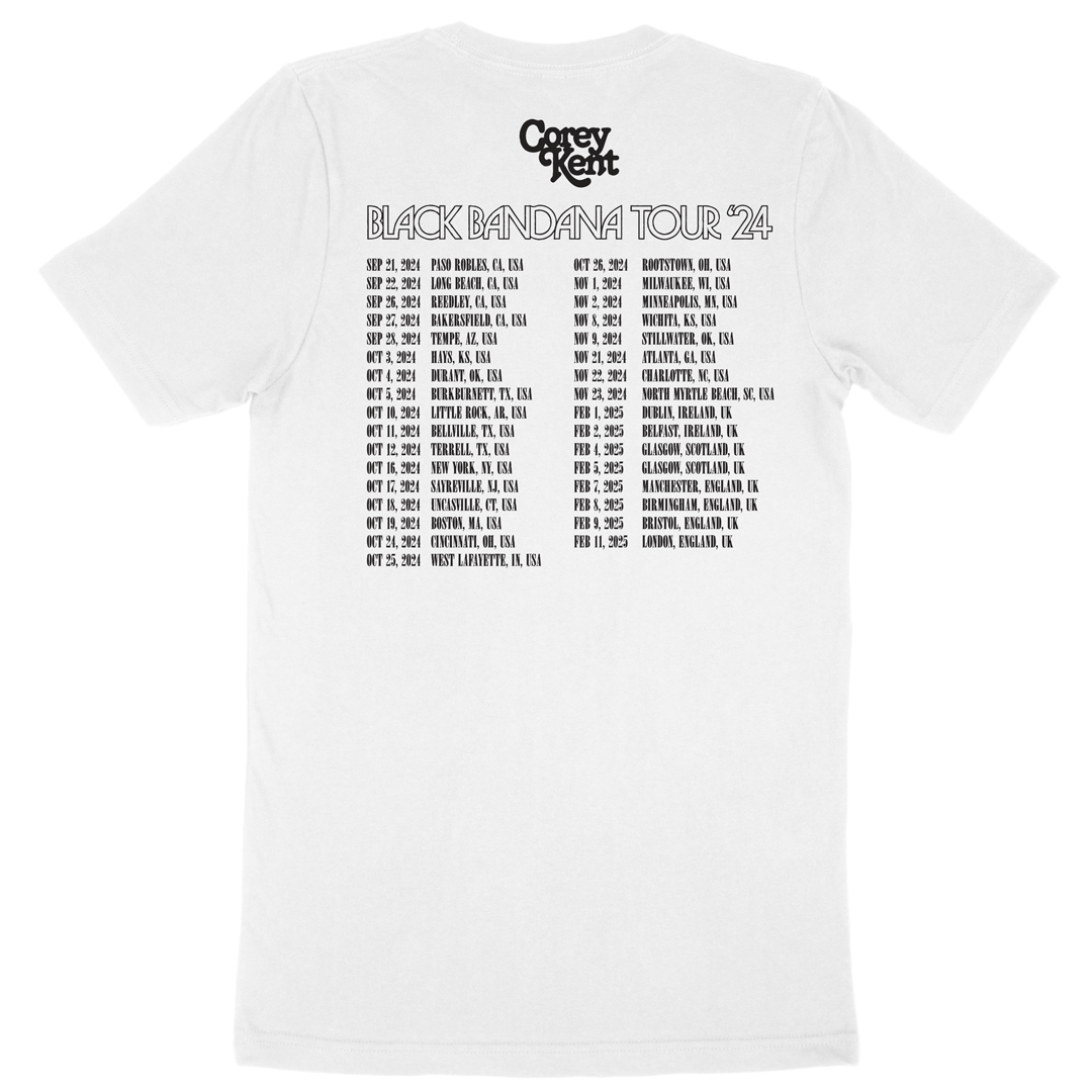 White '24 Tour Tee