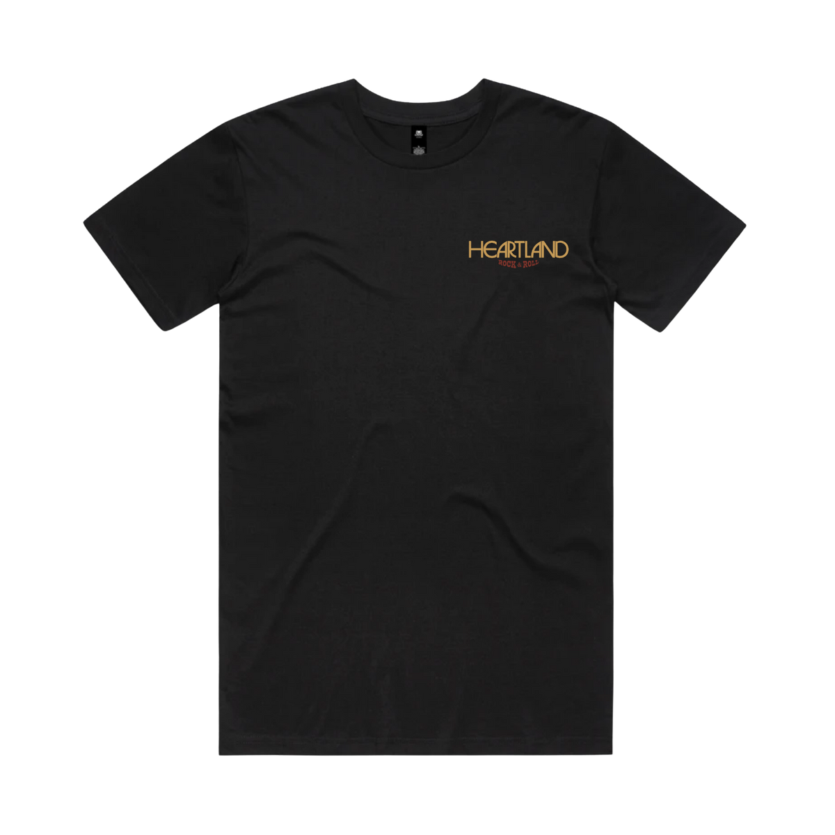 Heartland Left Chest Gold Tee