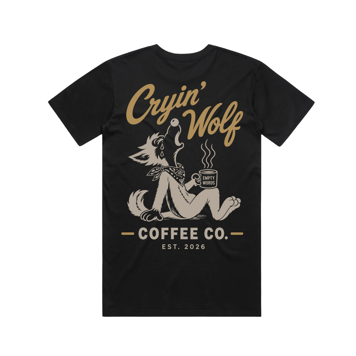 Cryin' Wolf Tee