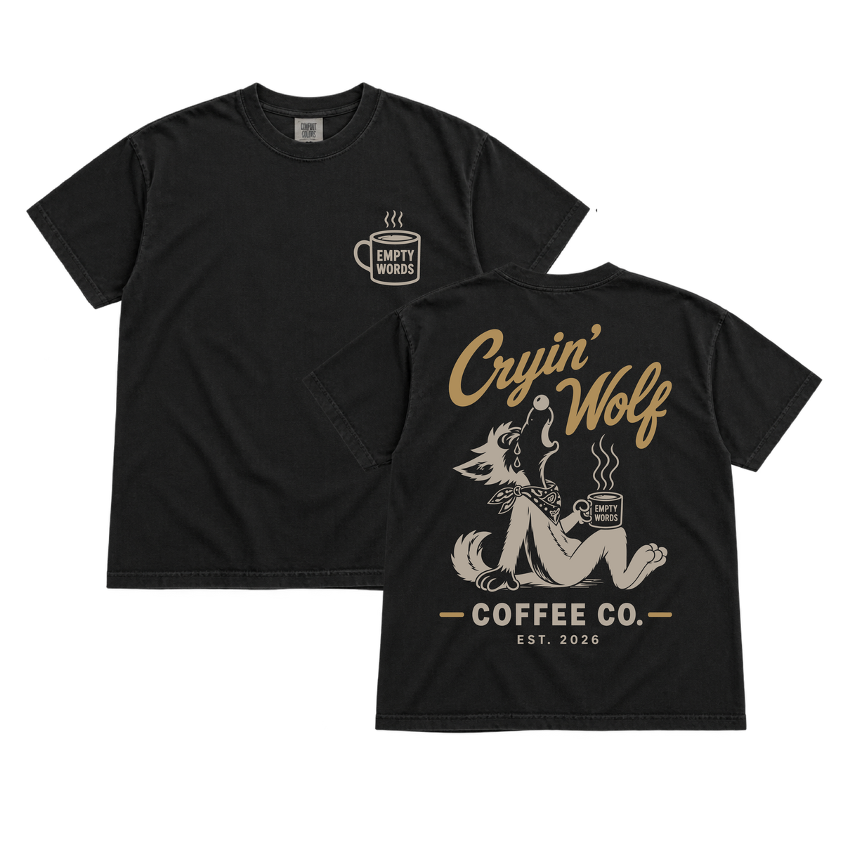 Cryin' Wolf Tee